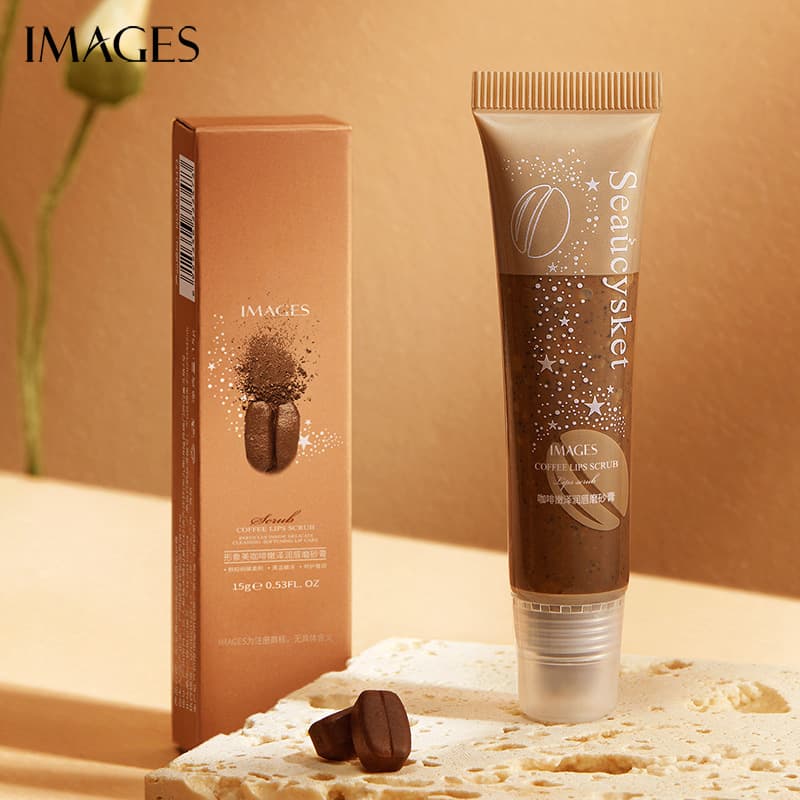 Image Beauty Coffee Lip Balm Scrub Moisturizes and Cares Lips Cleanses Dead Skin and Cuticles Scrub Lip Balm Wholesale
