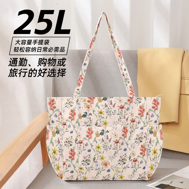 Stylish Simple Commuter Tote Bag Student Large Capacity Fresh Mom Bag Small Crossbody Square Bag Wholesale