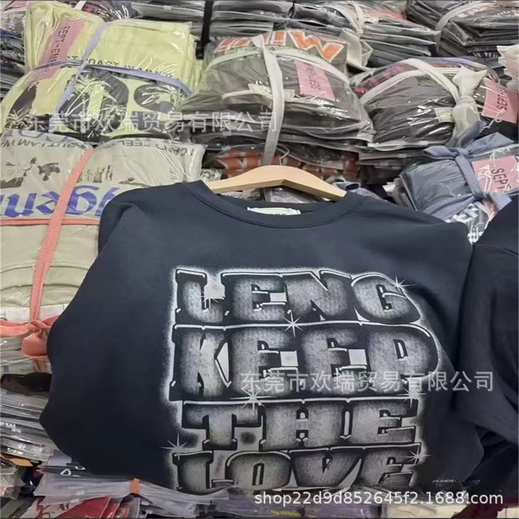 1 Yuan Foreign Trade Cheap Men T-shirt Men's short-sleeved T-shirt