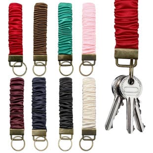 Cross-border Creative Keychain Wrist Keychain Pendant Car Keychain Durable Anti-lost Wrinkled Key Lanyard