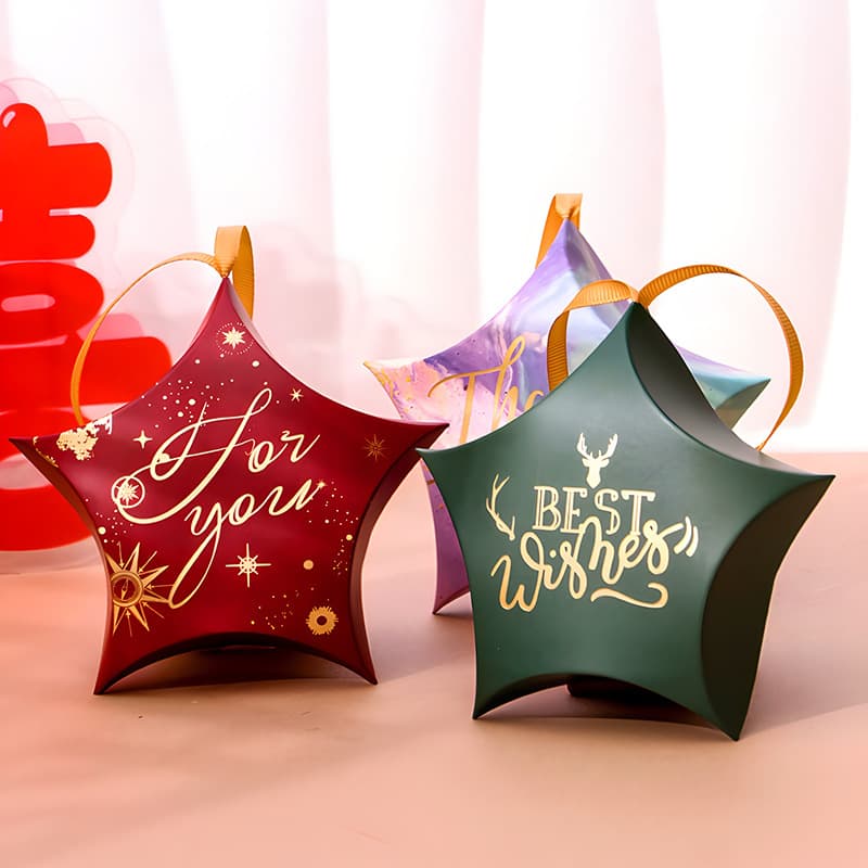 New Creative Wedding Supplies Premium Star Candy Box European Style Ins Handheld Candy Box