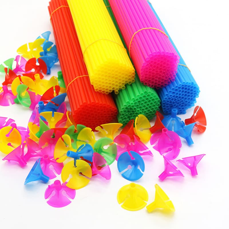 Factory supply balloon stick holder accessories, reinforced balloon sticks, balloon holders, balloon sticks, bouquet support rods
