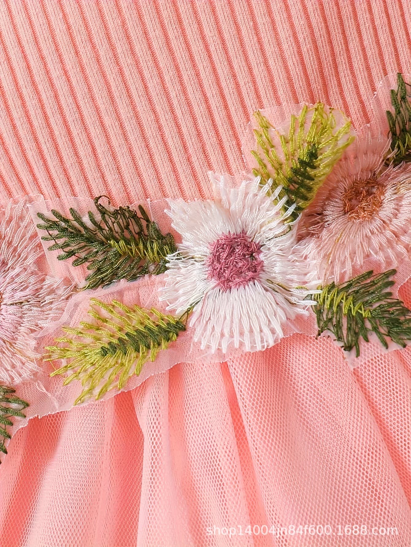 Baby Girl Sleeveless Dress with Cute Floral Pattern, Comfortable Dress for Girls, Baby Girl Clothing Gift
