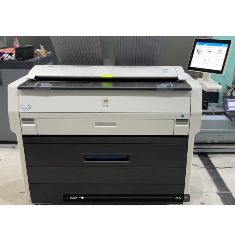 Chip KIP7170/7770 Digital Laser Engineering Copier Blueprint Large-Format Printer Plotter