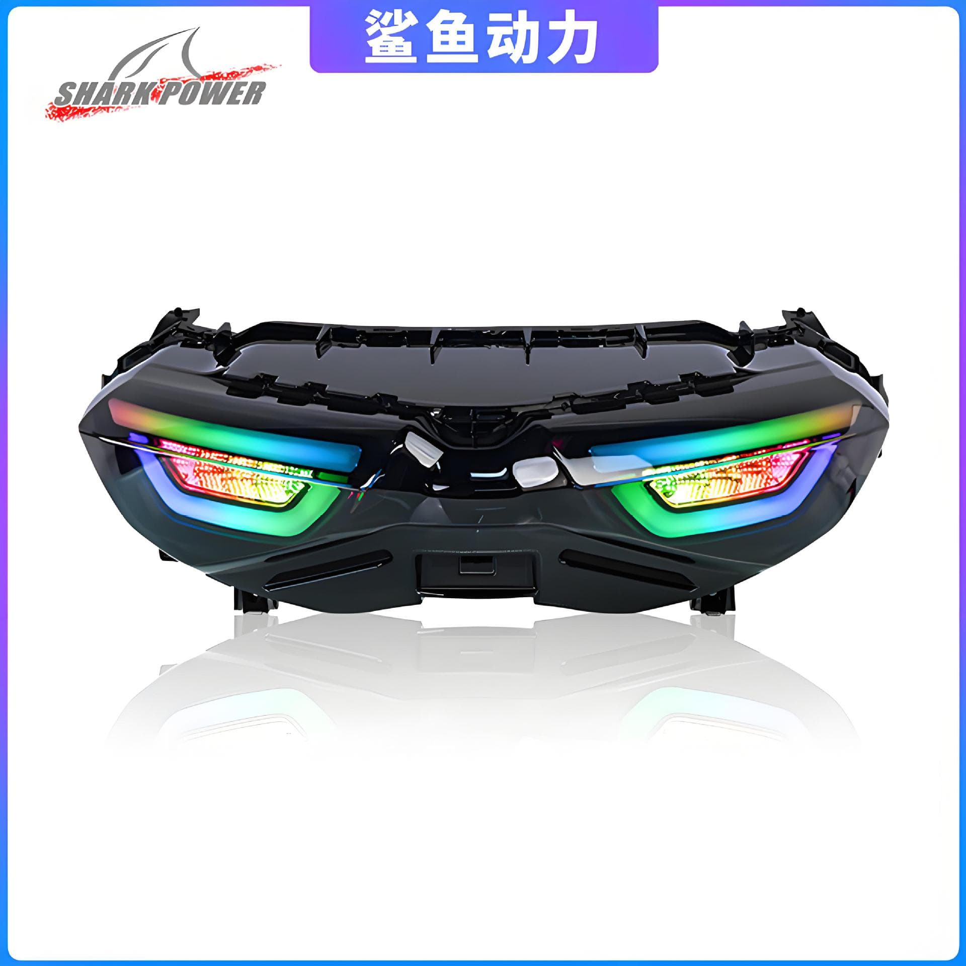 Factory wholesale motorcycle modification parts suitable for YAMAHA new 2020NMAX155 phantom hawk eye tail light
