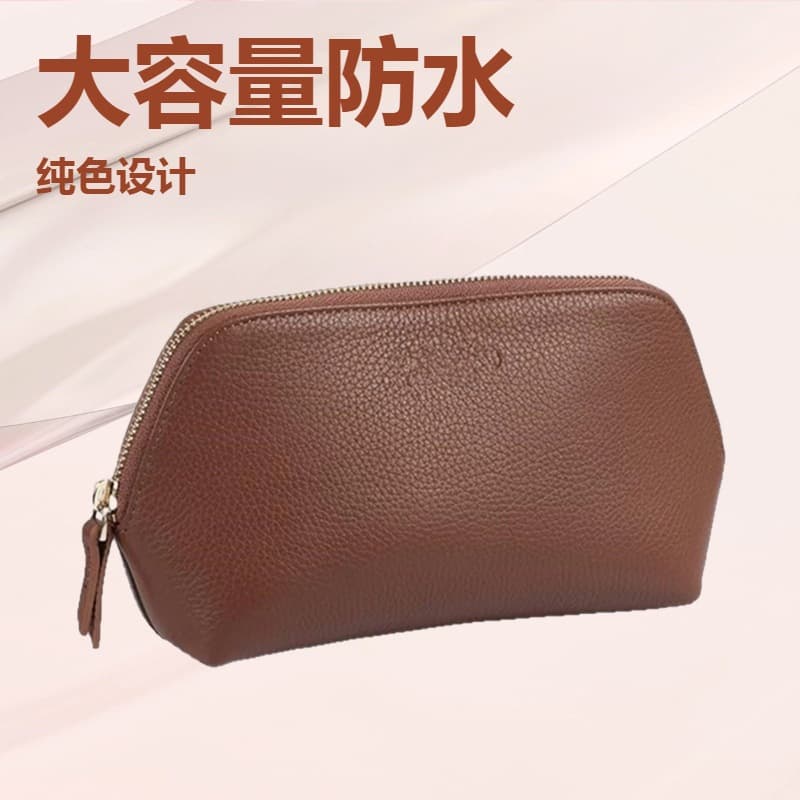 Korean Style Large Capacity Cosmetic Bag Hard Case with Mirror Makeup Organizer Factory Pre-order Available
