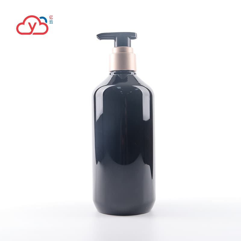 Factory Direct PET Lotion Bottle 500ml Cylindrical Slanted Shoulder Bottle 28/410