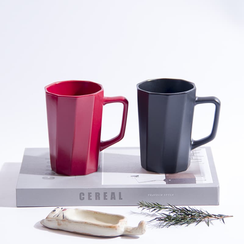 ins Nordic simple ceramic cup mug cup coffee cup couple office water cup gift mug customization