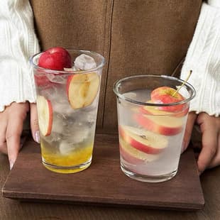 Simple Glass Cup Ins Style, Reverse Rim Coffee Cup, Water Cup, Tea Cup, Milk Beverage Cup, Milkshake Milk Tea Coffee Breakfast Cup