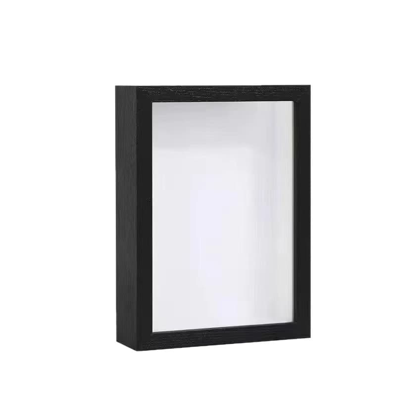 3D Hollow Photo Frame DIY Craft Desktop Display Creative Blank Picture Frame for Specimen Collection and Display