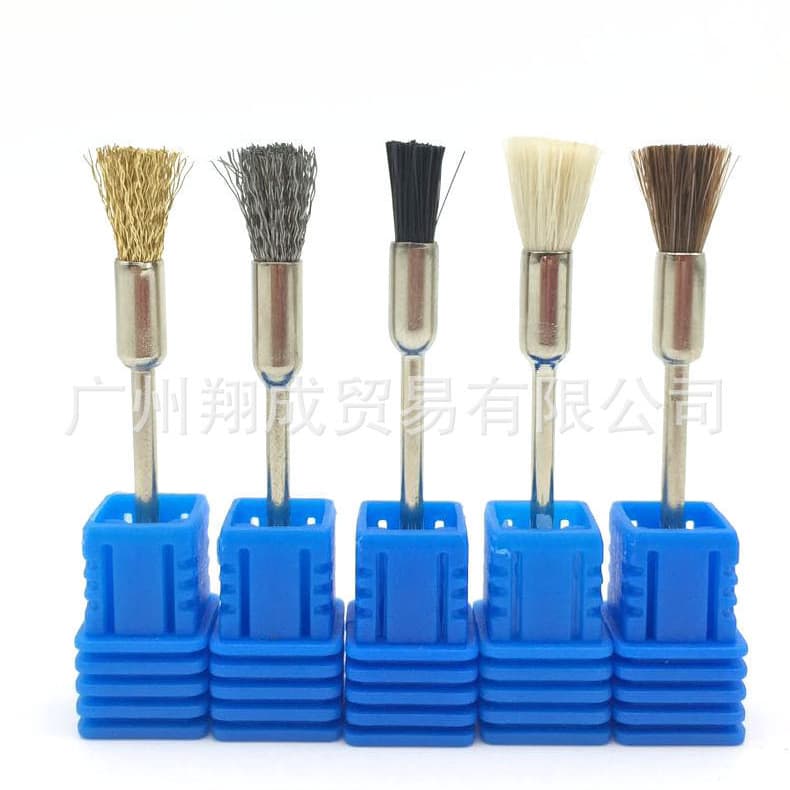 New Nail Art Tool Grinding Head Cleaning Brush Grinding Head Dust Brush Nail Cleaning Tool Pen Brush