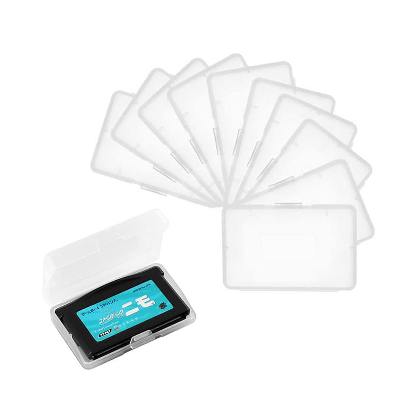 GBA game card box GameBoy Advance game card storage box game display box GBA card protection box