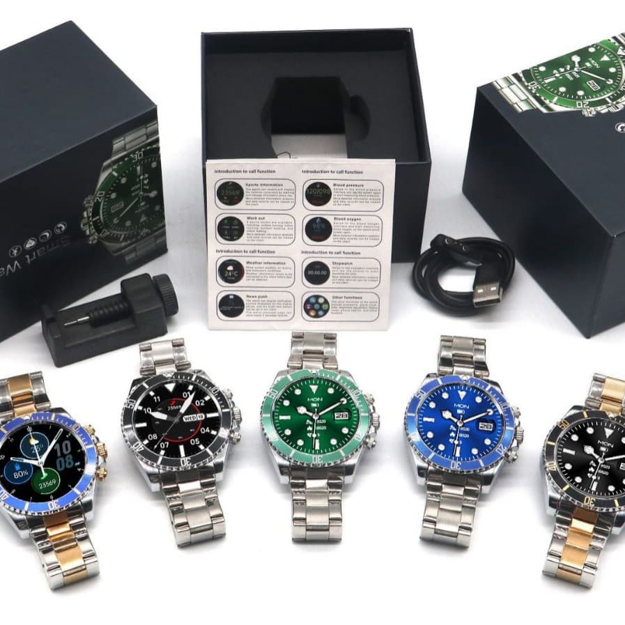 Best-selling AW12 Smart Watch Bluetooth Calling Sports High-end Submariner Smart Watch