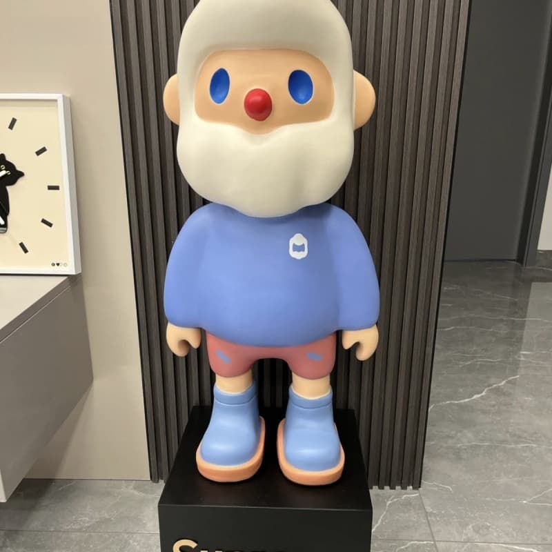 Boyfriend Large Floor Decoration, Internet Celebrity Trendy Toy Figure, Living Room Decoration, Big Doll Money Box