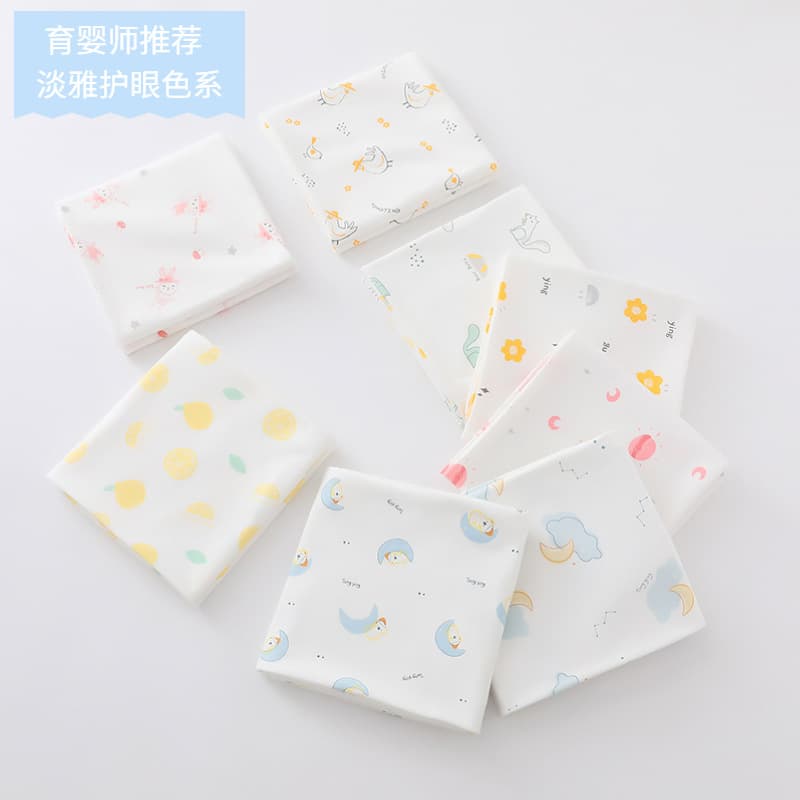Newborn Swaddling Cloth, Thin Spring/Summer Pure Cotton Delivery Room Wrap and Swaddle
