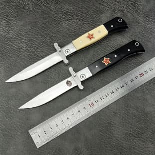 Patriot Russian Federation High Hardness Camping Survival Outdoor Multi-function EDC Folding Pocket Fruit Knife