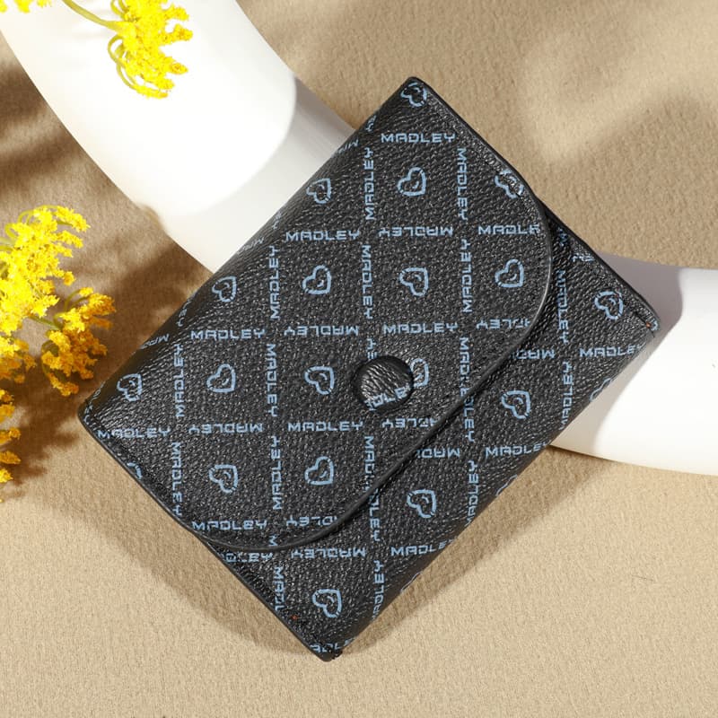 New women's wallet cross-border popular coin purse letter love flower clutch bag