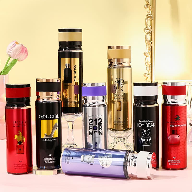Cross-border Middle East Arabian Perfume Body Spray Long-lasting Fragrance 250ml Factory Trade Wholesale Parfum