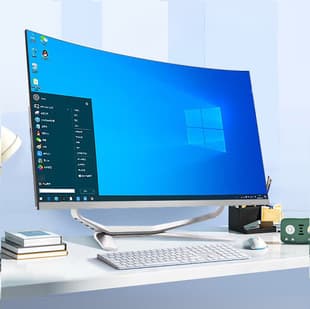 All-in-One PC with Dedicated Graphics for Office Core i3 i5 Home Schooling Desktop Tower Full Set