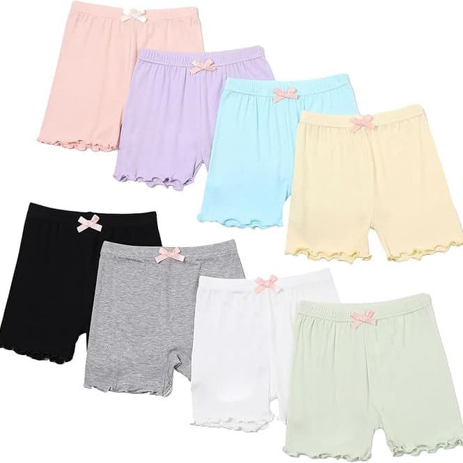 Girls' safety pants, anti-exposure, summer thin, wearable leggings, cute baby girl safety pants, dance pants