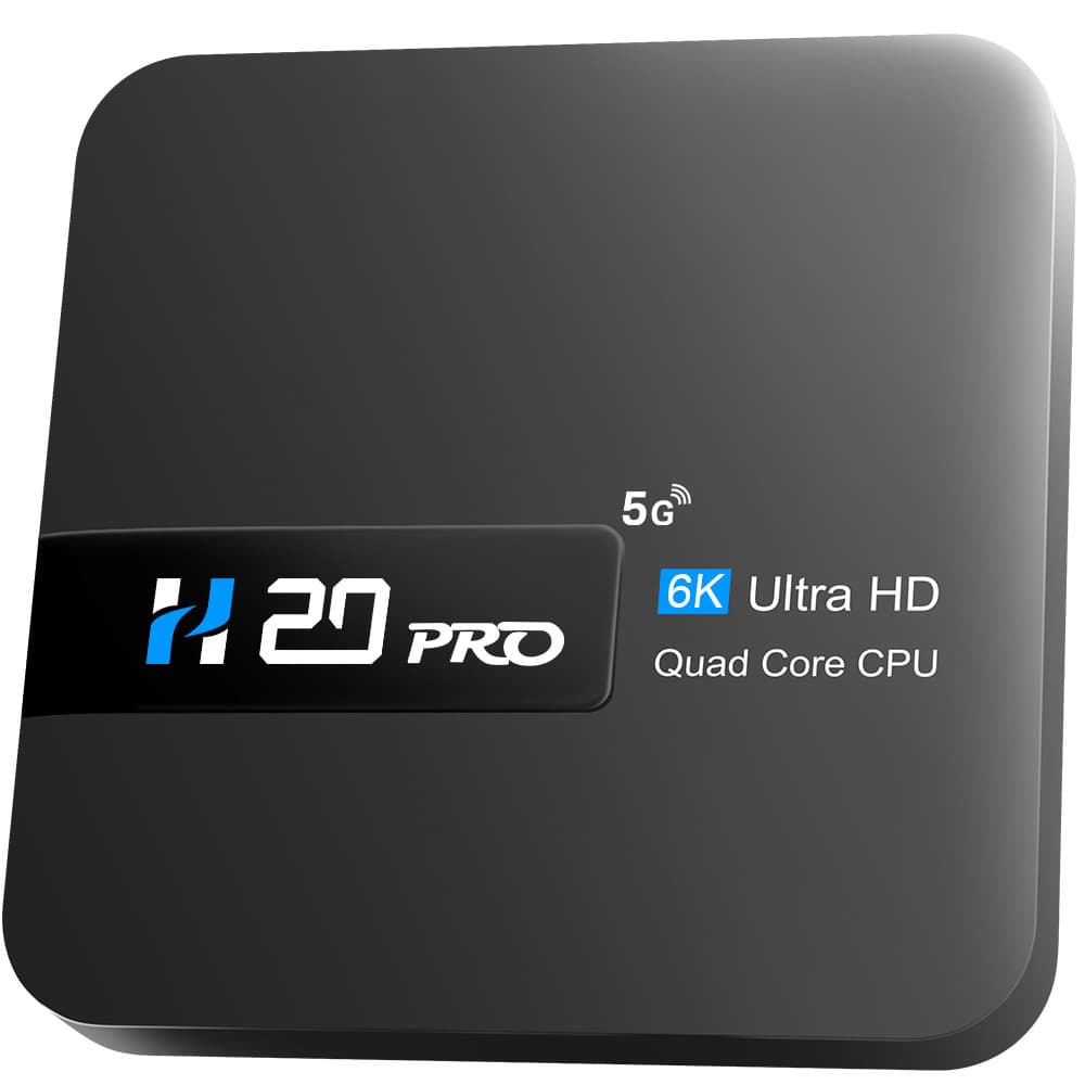 H20 TV Box RK3328A Android 10. H20 Pro 4K HD Network Media Player Box