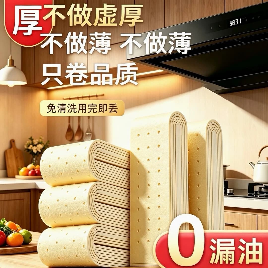 Range hood oil-absorbing cotton type silver gray film kitchen oil-absorbing paper range hood oil tank pad paper anti-oil and anti-oil pollution