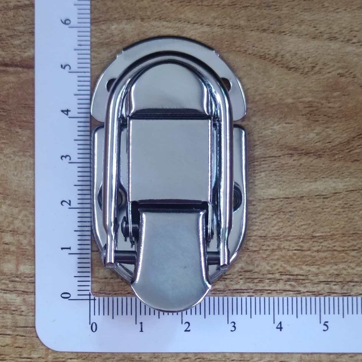Keyless Round Head BBQ Lock Chrome Round Side Lock Luggage Hardware Accessories Box Buckle Lock Latch