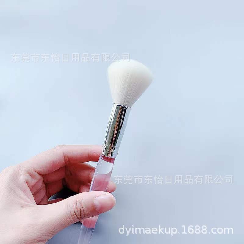 Wool-like Bubble Brush Small Powder Brush Makeup Brush Foaming Brush Small Fan Brush Makeup Application Tool Setting Spray