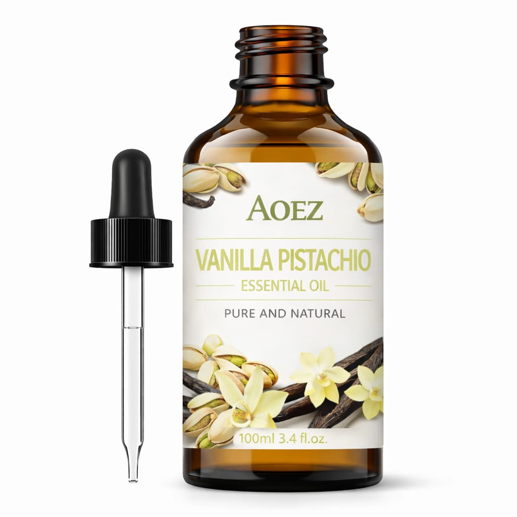 [Cross-border Trade Exclusive] Coconut Vanilla Ice Cream Rosemary Mint Natural Aroma Essential Oil Serum