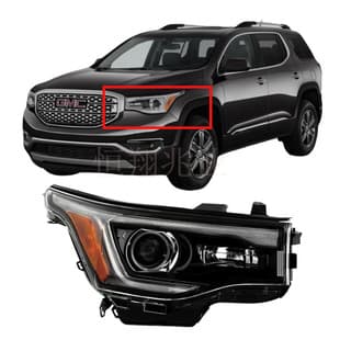 2017-2019 GMC Acadia Headlight 84736975 84396072