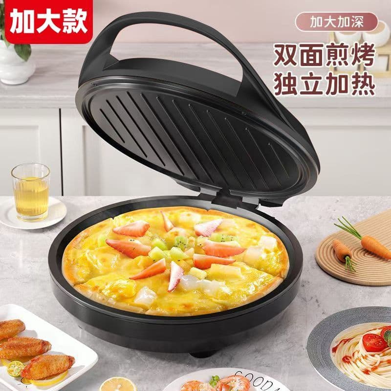 New Model Household Electric Baking Pan with Double-sided Heating, Deepened and Enlarged Pancake Grill for Cross-border Wholesale