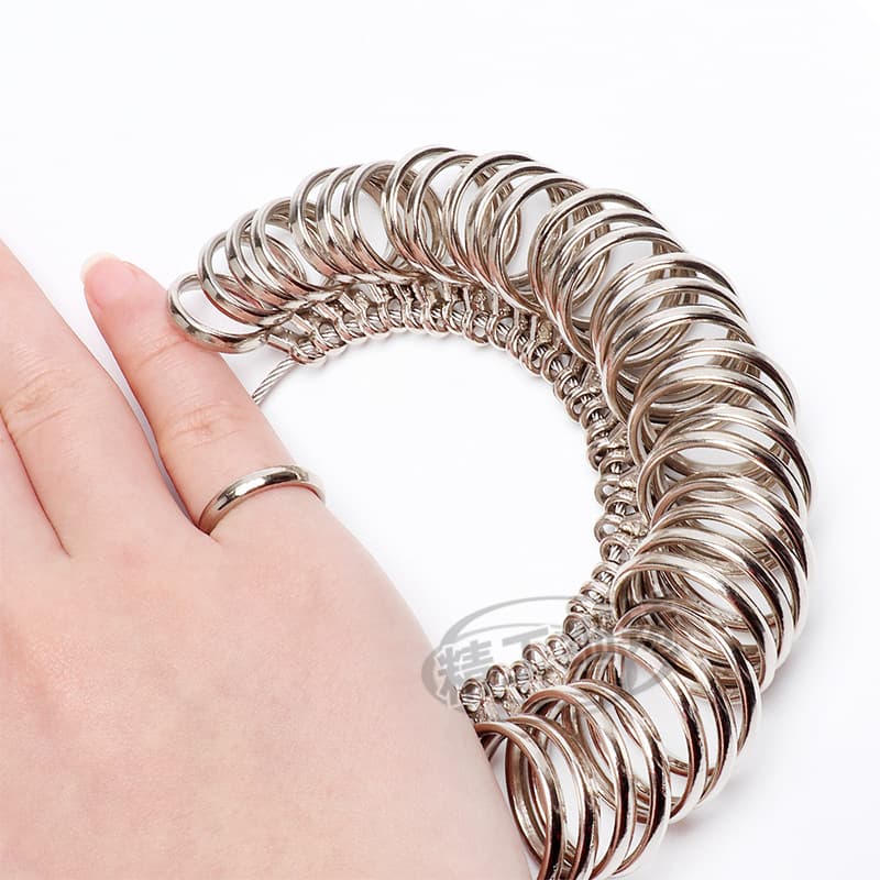 Mido Hong Kong Dayo Odu Ring Ring Ring Alloy Ring Measurement Jewelry Finger Size Number Ring Tool