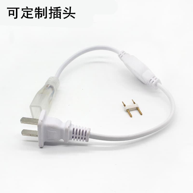 Accessories clip, tail plug, three-tone lighting lamp with plug pin, no video flash plug in the middle