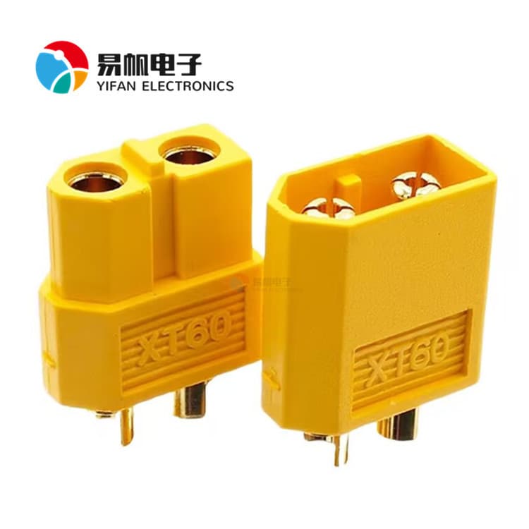 Manufacturer supplies XT60 solder terminals, gold-plated products, scooter terminals, model aircraft accessories, and lithium battery accessories.