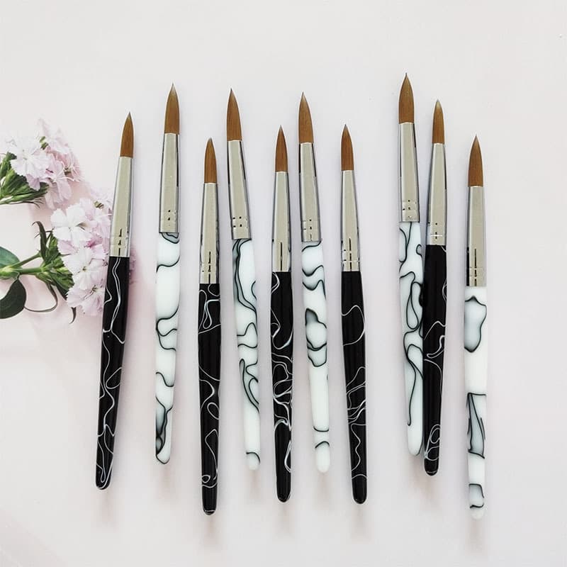 Nail Factory Cross-Border E-commerce Crystal Extension Nail Brush Nail Tool DIY Nail Brush