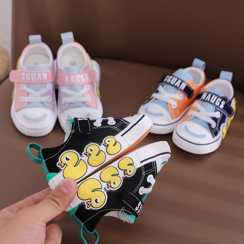 Baby Canvas Shoes Soft Sole Infant Shoes 0-3 Years Toddler Walking Shoes Spring Autumn Boys Girls Children Walking Shoes