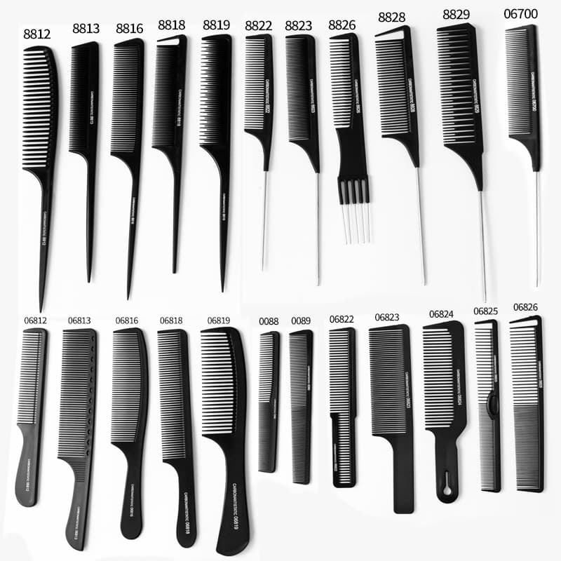 Toni & Guy Nylon PP Hairdressing Comb Hair Picking Styling Pointed Tail Comb Salon Hair Cutting Dual-use Teasing Hair Comb Hairdressing Comb