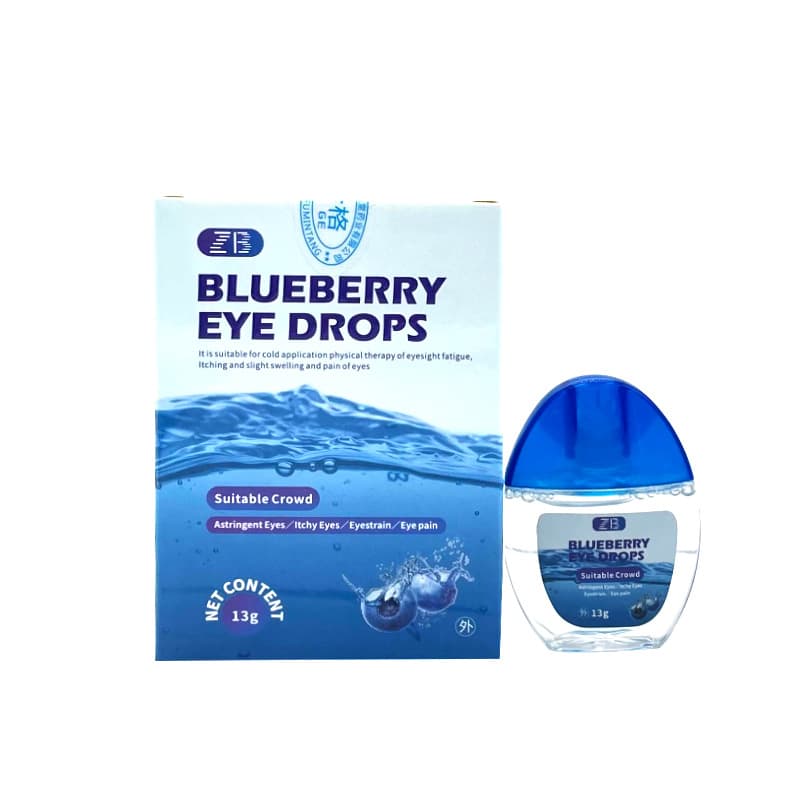 ZB Shopee AliExpress Lazada Blueberry Eye Cooling Gel for Dryness Care, Cross-border Exclusive