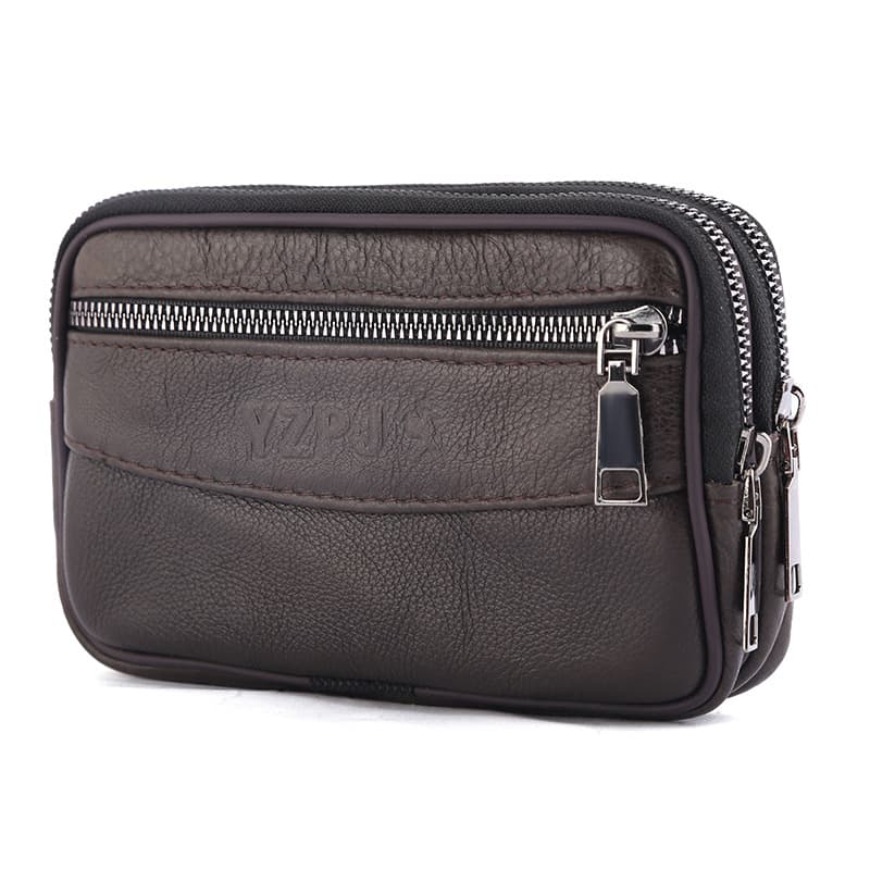 New Style Waist Bag for Middle-Aged and Elderly Men, Belt-Worn Phone Bag, Suitable for Construction Site Work, Hanging Pouch, Waist Bag, Coin Purse