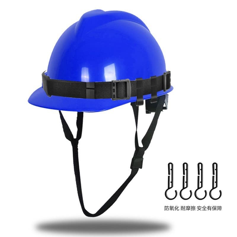 Safety helmet headlamp buckle fixed anti-slip plastic hook headlamp strap with hook manufacturer wholesale in stock