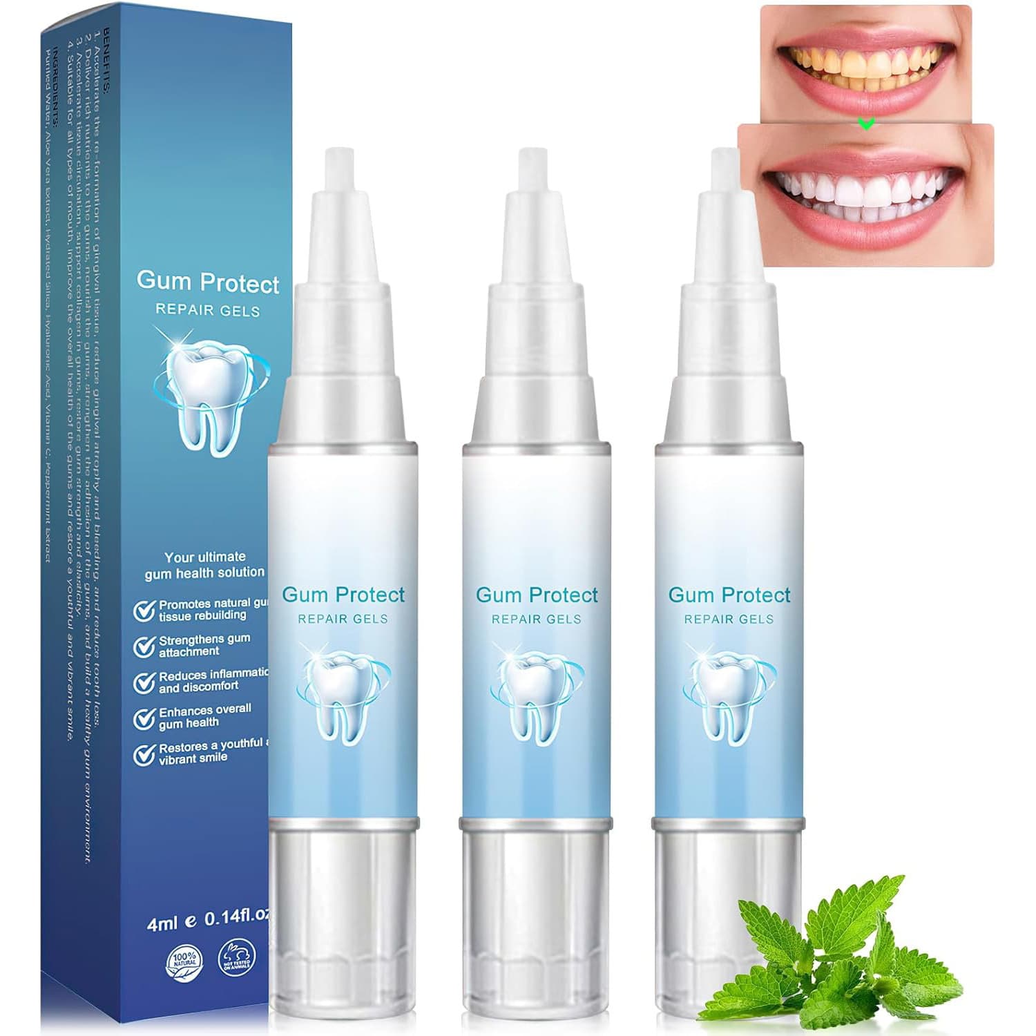 Cross-border Gum Protect Unbranded Dental Cleaning Pen Stain Remover Gel Fresh Whitening Oral Care