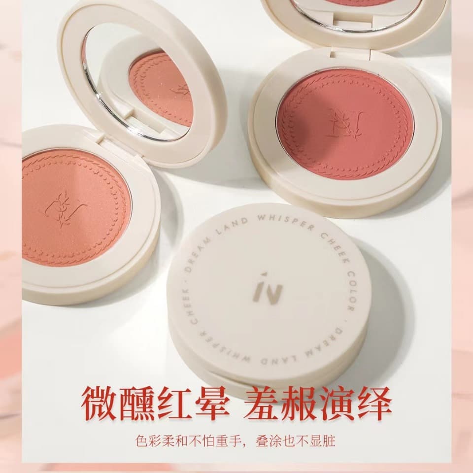 Dream Whisper Blush 3 Color Powder Nude Makeup Natural Makeup Rouge Wholesale Blush