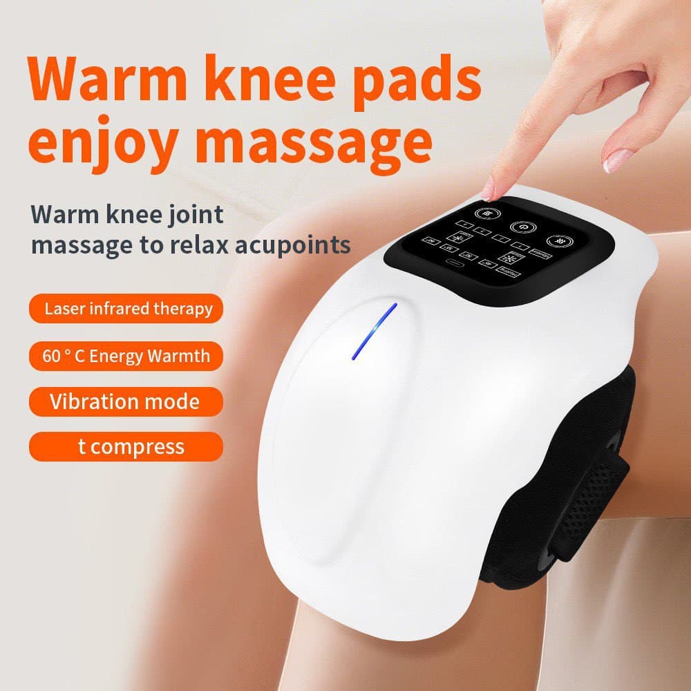Cross-Border Portable Charging Heat Therapy Knee Massager for Home Use