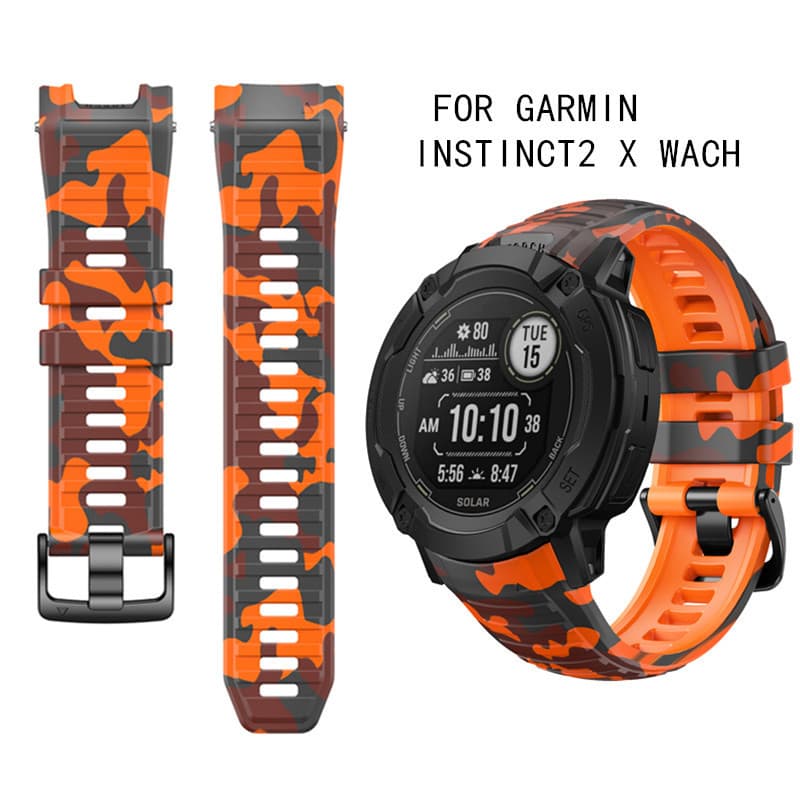 Instinct 2X Silicone Quick Release Wristband for Garmin Instinct Watch 26mm Garmin Accessories
