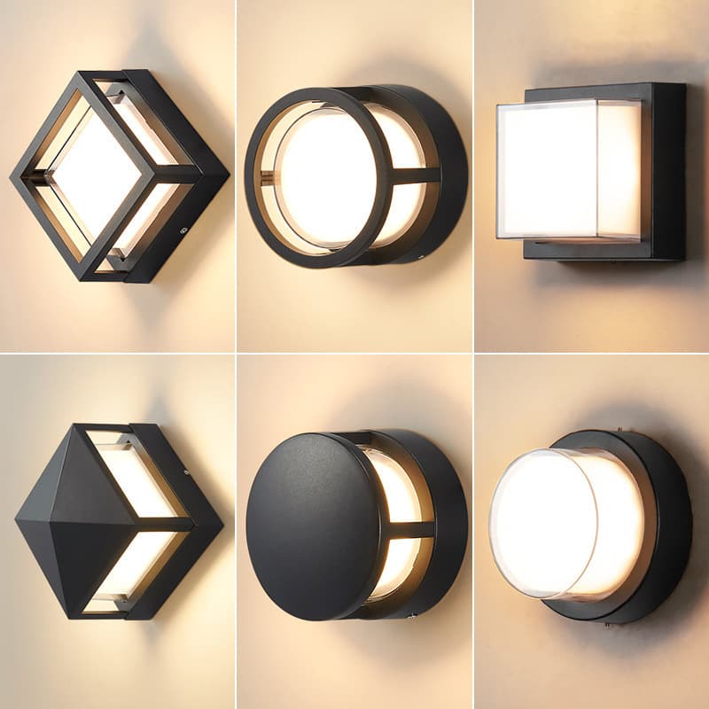 Zhongshan Lighting Factory Direct Wall Lamp Cross-border Bedroom Bedside Wall Light Living Room LED Premium Acrylic Wall Light