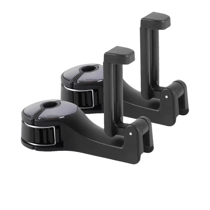 Car Hook Multifunctional Phone Holder, Creative Rear Headrest Hook, Car Lock-Type Phone Mount