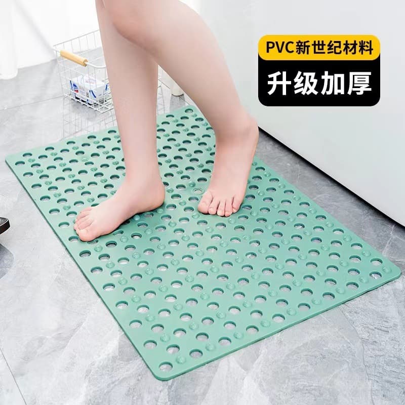 Square non-slip mat bathroom mat bath non-slip household toilet shower room suction cup floor mat bathroom massage foot mat
