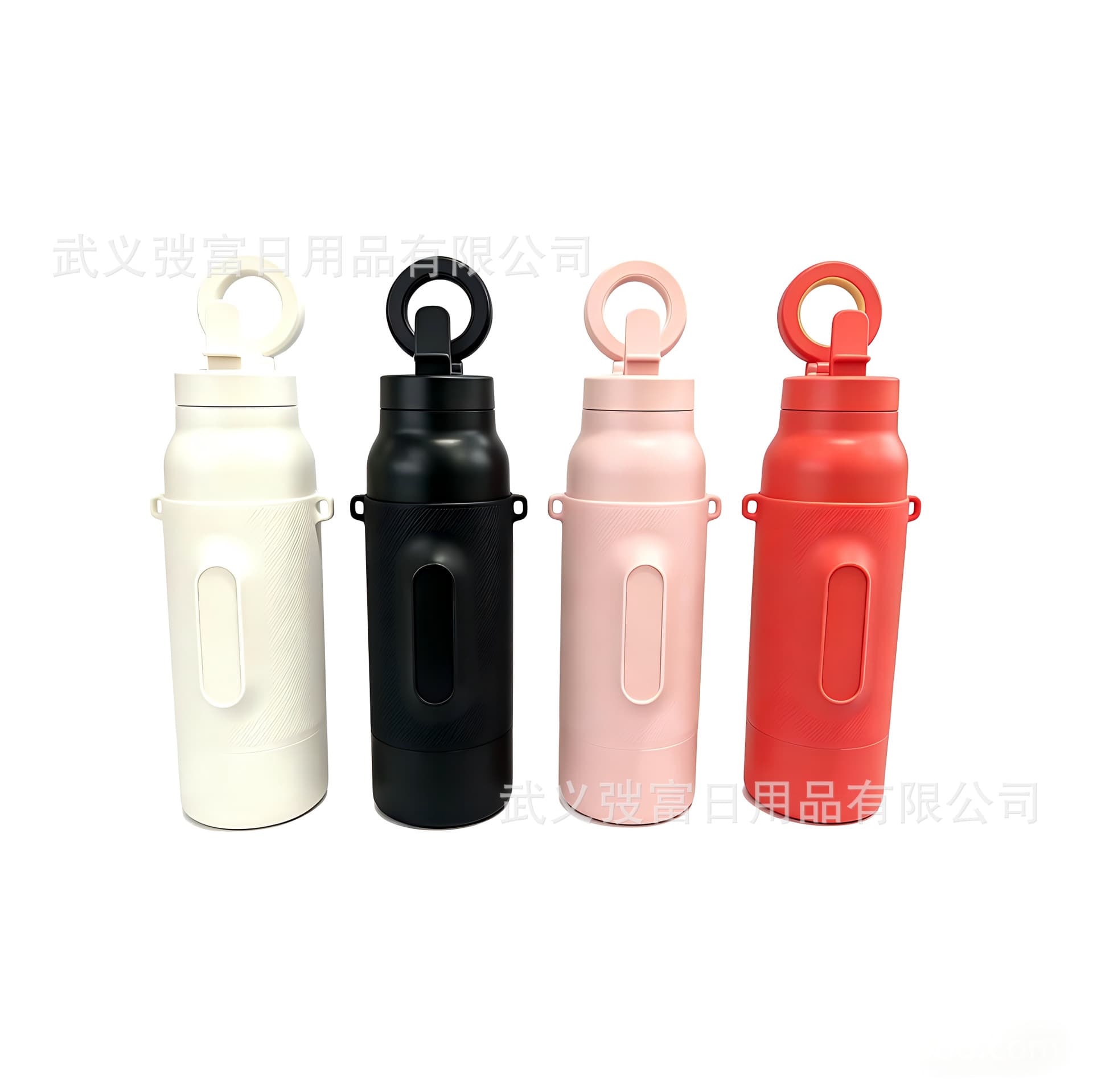 2026 Amazon Hot Selling 24oz 32oz Phone Holder RINGO Magnetic Cup Insulated Tumbler Magnetic Silicone Cup Sleeve