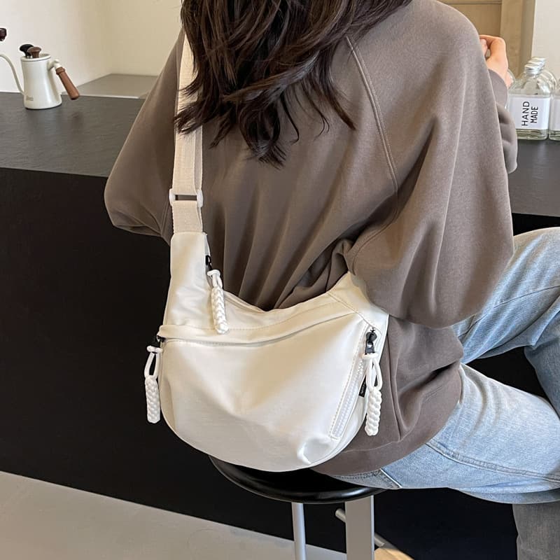 Crossbody Bag Women Dumpling Small Bag Summer New Large Capacity Bag Women 2025 Casual Lightweight Canvas Bag Women's Bag