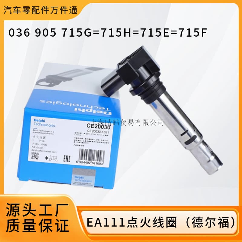 036905715GF Delphi Ignition Coil High Voltage Package for Volkswagen EA111 Sagitar Bora Lavida Touan